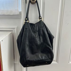Tory Burch monogram leather bag
